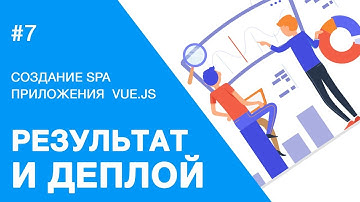 Vue.js - Создание веб-приложения - Результат и деплой SPA приложения на хостинг