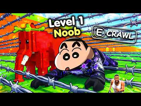 SHINCHAN CRAWL FOR BRAINROT in ROBLOX with FRANKLIN & CHOP | DREAM SQUAD