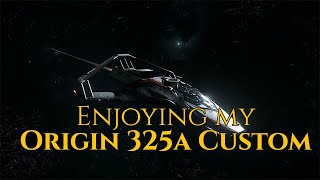 Playing star Citizen in the Origin 325a Custom