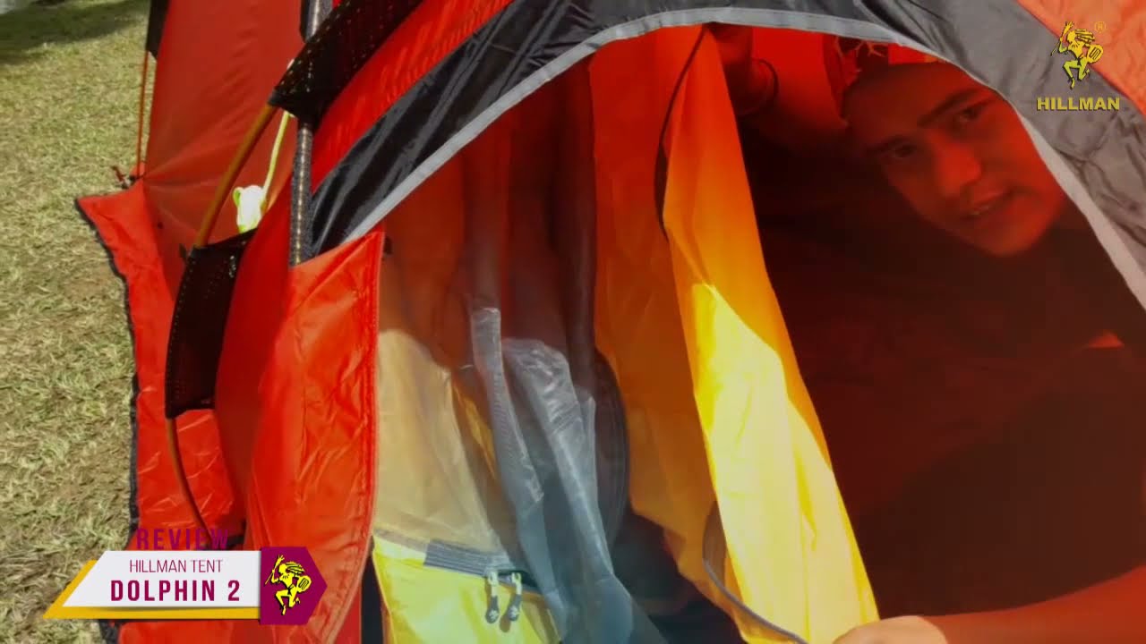 REVIEW "HILLMAN TENT DOLPHIN 2" YouTube