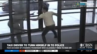 Cab Driver Says He Didn't Stab Passenger