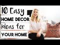INTERIOR DESIGN | TOP 10 Best Home Decor Items to Decorate your Rented Apartment for Spring!