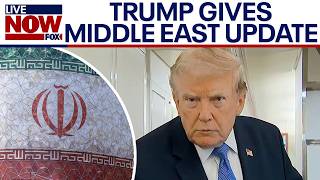 WATCH: Trump says US-Iran talks will begin this week after pausing major attack