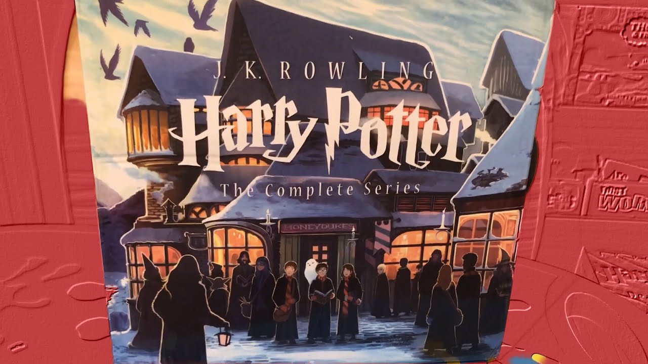 Harry Potter Books The Complete Series| Unboxing Harry Potter Boxed set 1-7 | J K Rowling