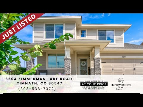 6504 Zimmerman Lake Road, Timnath, CO home video tour