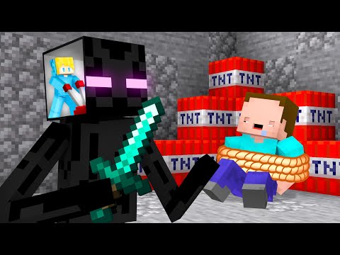 Ukri kontrolliert ENDERMAN GEHIRN um BILLY zu ENTFÜHREN in Minecraft!