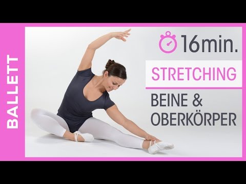 BALLETT DEHNÜBUNGEN - Stretching Workout für Anfänger & Fortgeschrittene - Tanz mit Anna