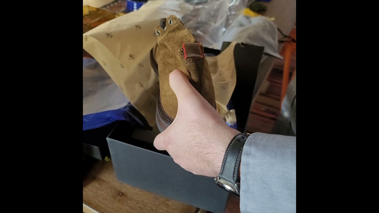 Allen Edmonds Patton Suede Weatherproof 