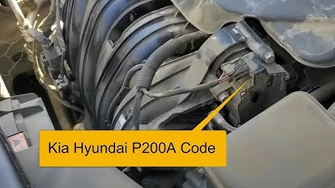 Troubleshooting Kia/Hyundai P200A Code: Intake Manifold Runner Performance (Bank 1)