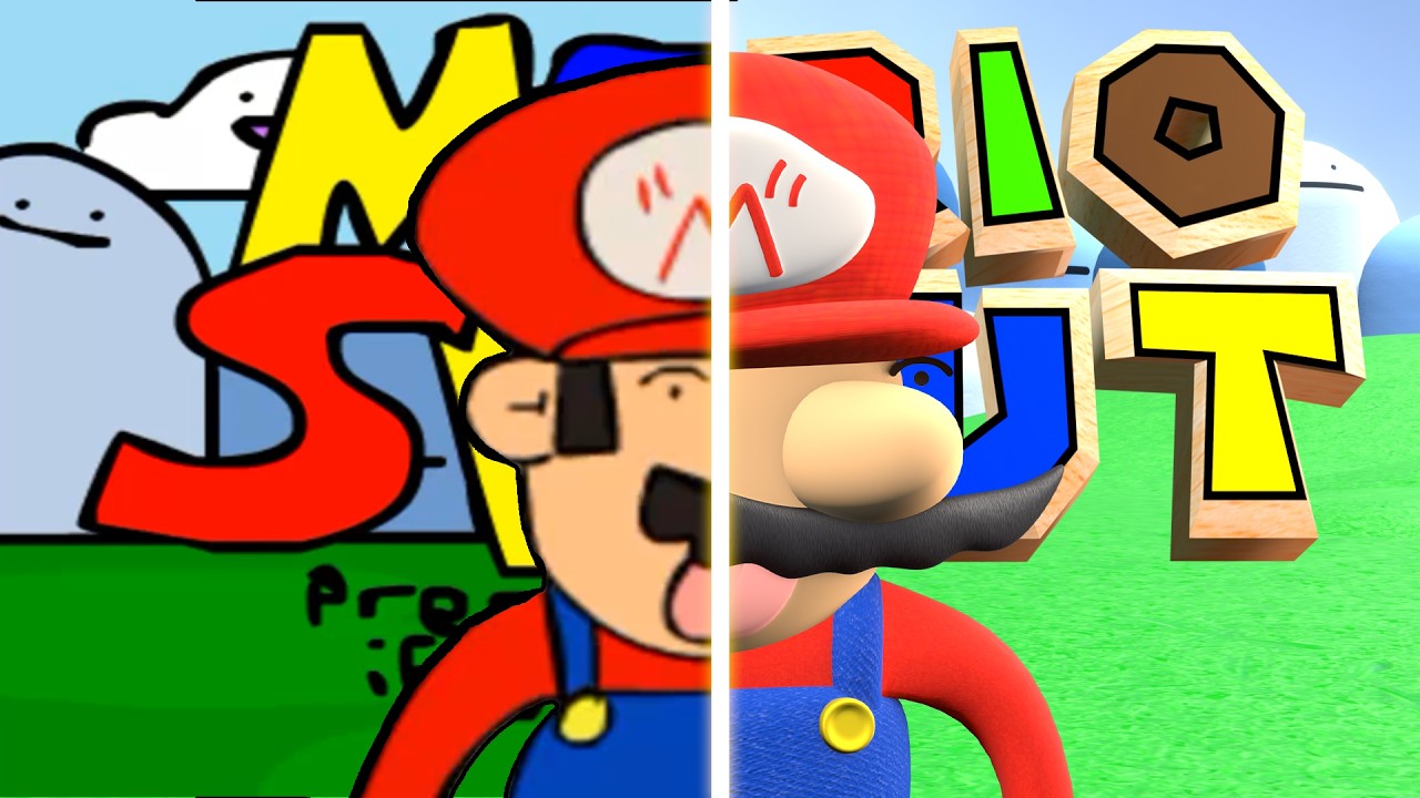 Mario Shouting Mario Shout Remastered - YouTube