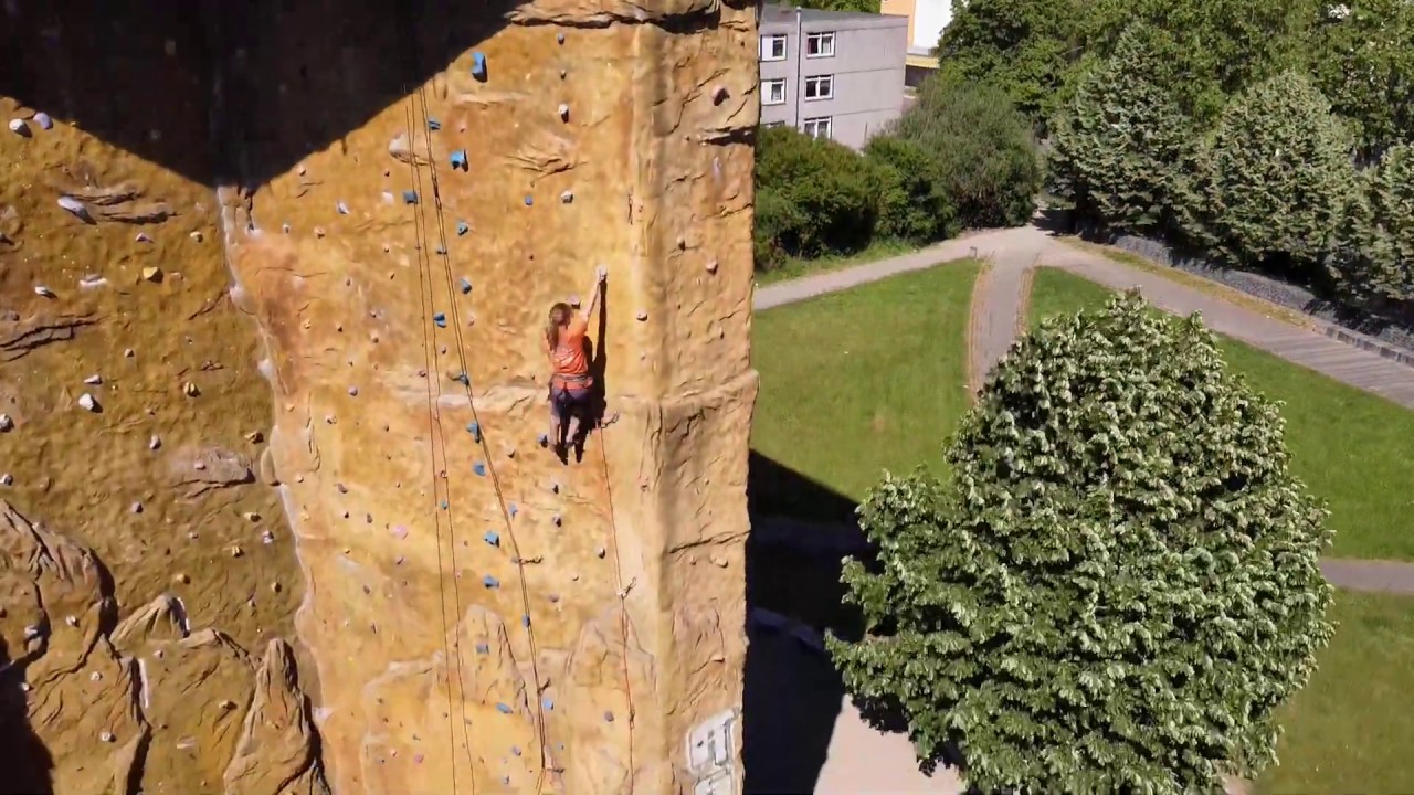 mit mavic mini am Kletterturm in Do.-Dorstfeld