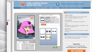 Weebly embed voki