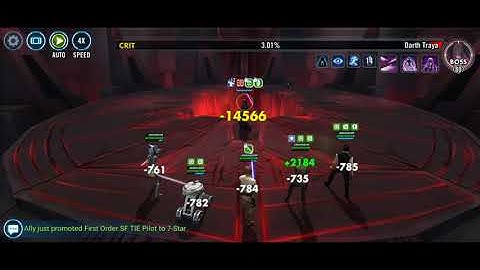 Star Wars Galaxy of Heroes FINAL Triumvirate Raid cutscene