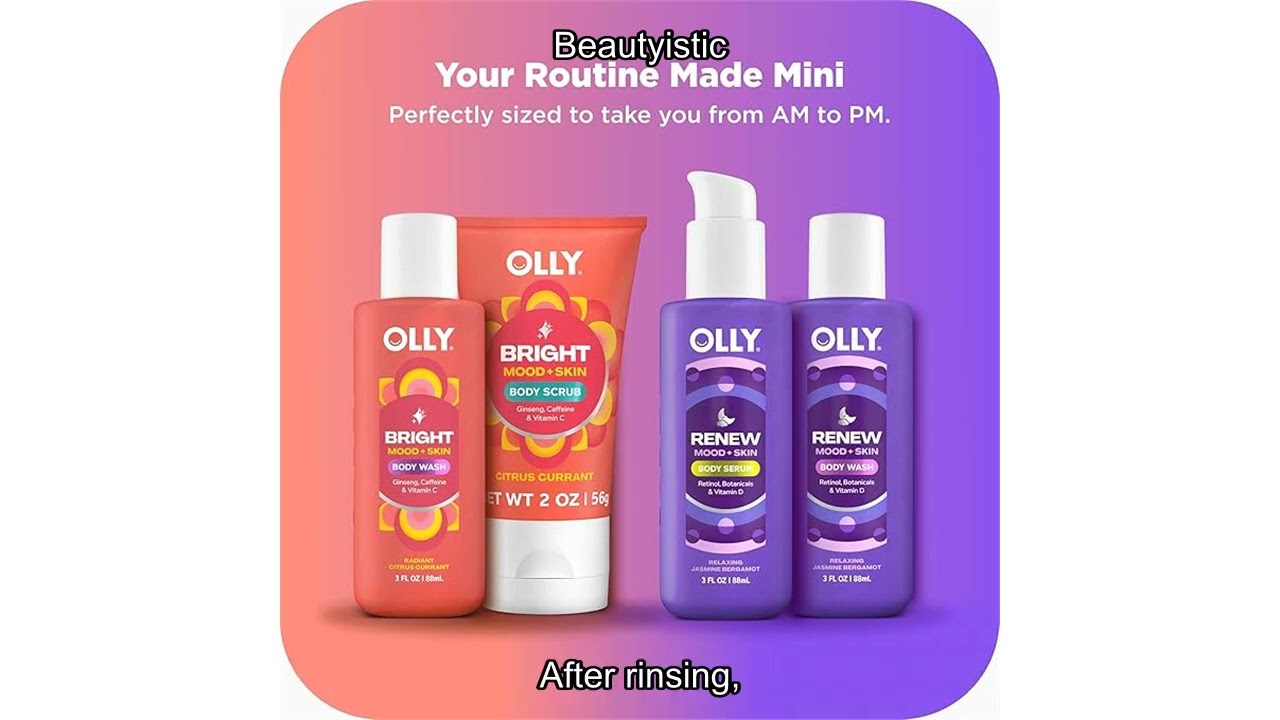 OLLY Rest & Rise Body Care Set Review – Day & Night Skin Benefits Explained