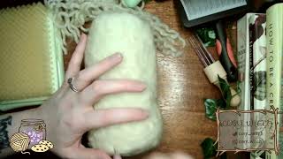 Needle Felted Candle Satisfying Timelapse