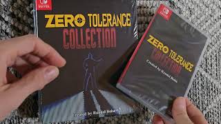QUByte Classics ZERO TOLERANCE Collection By PIKO - LIMITED & STANDART (NOTunboxing) Nintendo Switch