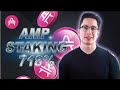 Staking AMP This is the most profitable STAKING ever 🚀 farming AMP