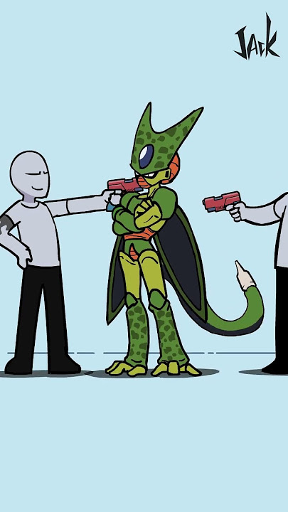 Seize the Gun by the Dragon Ball  character NO.6 #comics   #funny   #cartoon  #shorts #dragonball