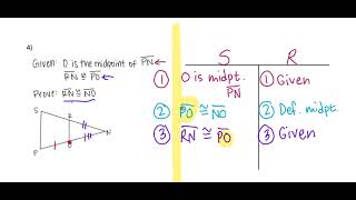 2-5A Two Column Proofs