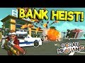COPS VS ROBBERS BANK HEIST! - Scrap Mechanic Multiplayer - Police Chase
