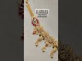 Beautiful light weight necklace Laxmi and with mango latest design