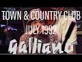 Galliano - Live @Town & Country Club - June 1992