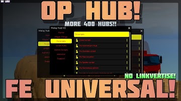 [New!] 🌀 Universal Hub Script 🔥 No Linkvertise! 400 HUB!! FE scripts! 🔥 PC & Mobile! (2024)