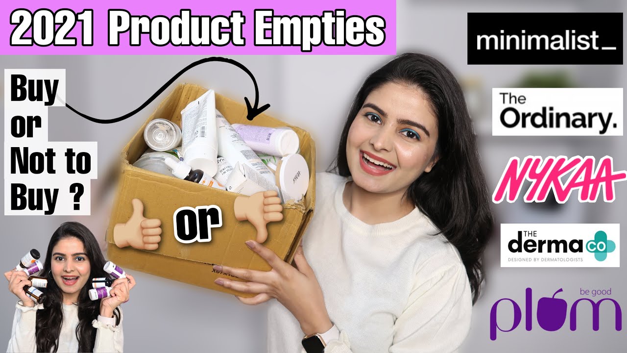 *HUGE* 2021 PRODUCT EMPTIES | Acne Skincare, Serums, Haircare | Kashika