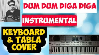 Dum Dum Diga Diga  Keyboard Cover instrumental  By Rajeev Kushwaha 