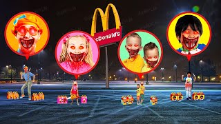 DON'T ORDER ANGRY RYAN'S WORLD.EXE, BLIPPI.EXE, DIANA ROMA, VLAD \u0026 NIKI MEAL FROM McDonalds at 3AM!