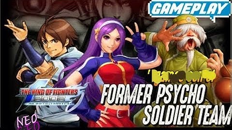 THE KOF 2002: UM - Former Psycho Soldier  Team Arcade mode