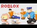 Mongo e Drongo na prisão de Roblox Jailbreak completo - desenho animado paródia com Roblox