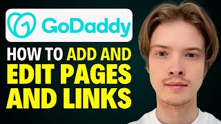 How To Add and Edit Pages and Links in Godaddy Website (2025)
