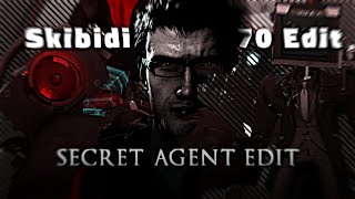 Skibidi Toilet 70 Part-3 Edit || Full Episode in One Edit || Secret agent Edit