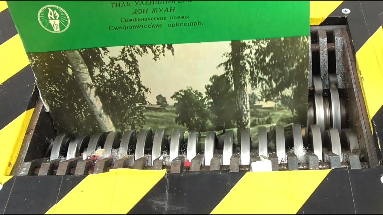 FAST SHREDDER VS SOME THINGS  Experiment