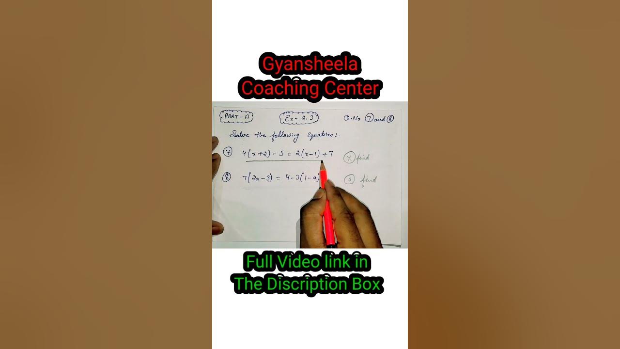 Pseb 8th class maths ex 2 3 qno 7 to 8 class 8th maths ex 2 3 qno 7 to