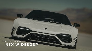 Autotique X Pistonzero Honda NSX Widebody Restomod / Blender CGI Render
