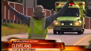 ODOT worker hit by car