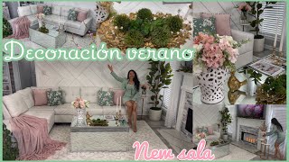 ✨DECORACIÓN SALA VERANO 2024 🌱🌸 ELEGANTE Y SUTIL Ideas para DECORA TU HOGAR #summer