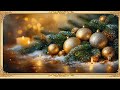 Cozy Christmas Ornament Wallpaper 4K | Holiday Ambience Wallpaper for TV | Classic Christmas Decor