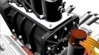 3D Model Blown Chevrolet V8 Engine Review