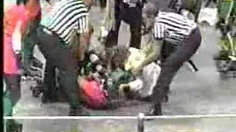 roller derby catfight