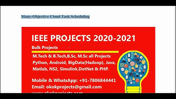 Many objective cloud task scheduling