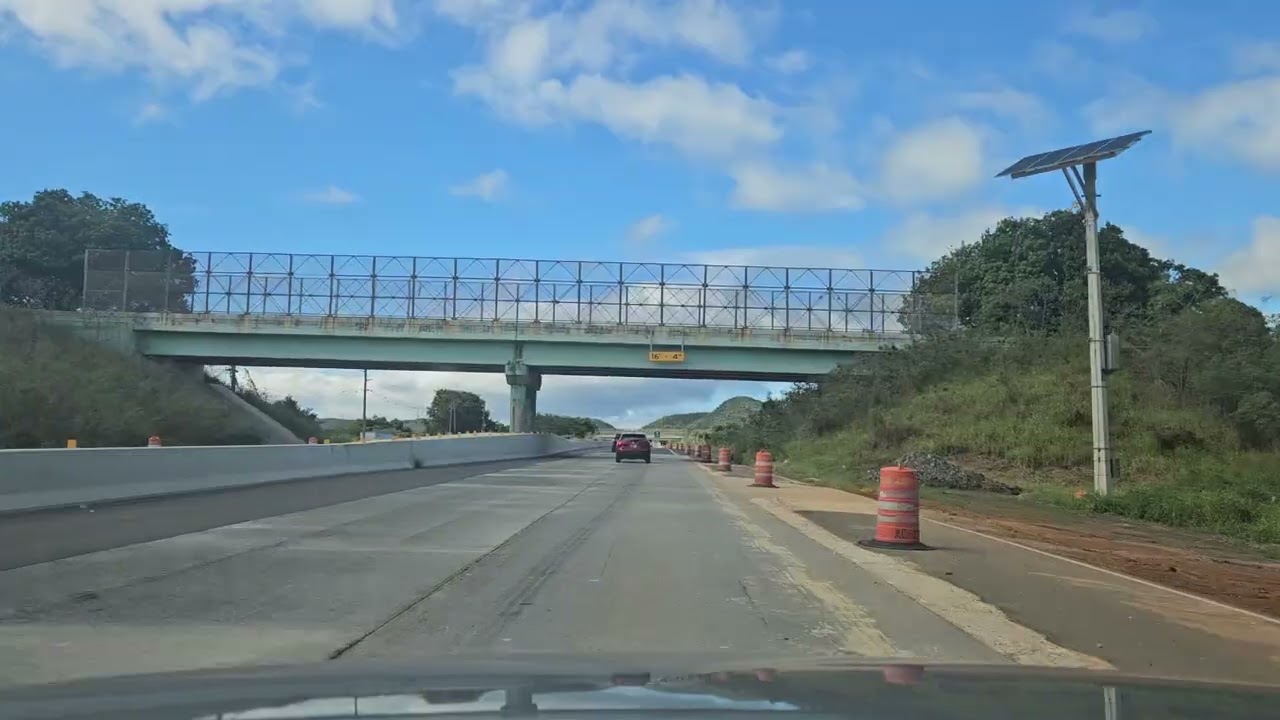 Hacia mi trabajo en el área oeste 