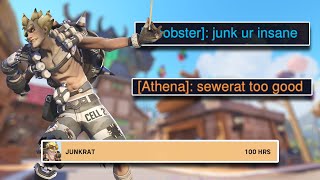 what 100 hours of SEASON 9 junkrat looks like...