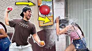 Throwing Water Balloons at Random People