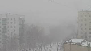 Москву сегодня "накрыло совсем капитально")) А завтра обещают ещё больше снега))