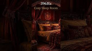 396Hz Sleep Music | Cozy Sleep Room | Let Go of Stress &amp; Deep Sleep [2 Hours]