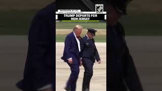 US President Trump departs The White House, heads to Bedminster, NJ to attend MAGA dinner