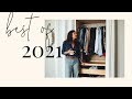 Most &amp; Least Worn Clothes of 2021 + Best Outfits of 2021 Lookbook